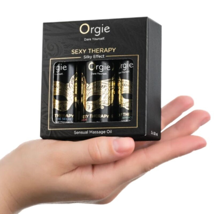 Orgie - Sexy Therapy Set Aceites Minis de Masaje 3 x 30 ml