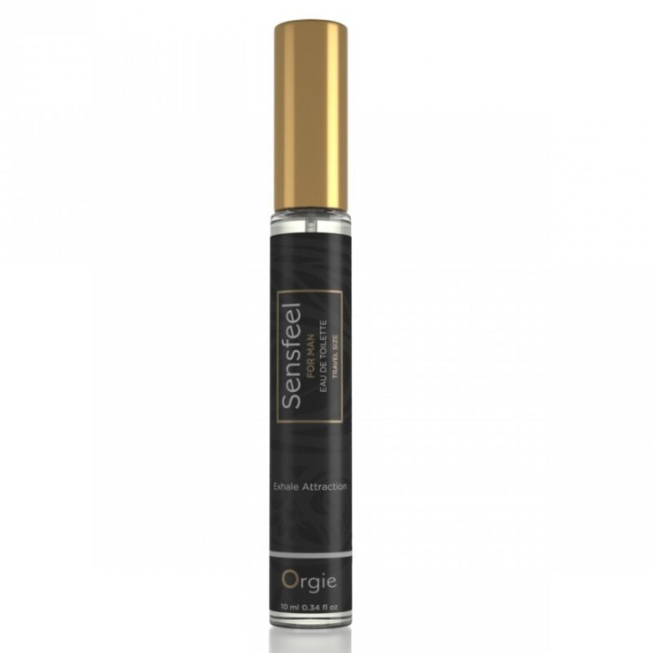 Orgie - Sensfeel Eau de Toilette Con Potenciador de Feromonas Tamaño Viaje Para Hombre 10 ml