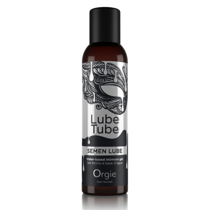 Orgie - Lube Tube Semen Lube Gel Íntimo Base Agua Textura Semen 150 ml