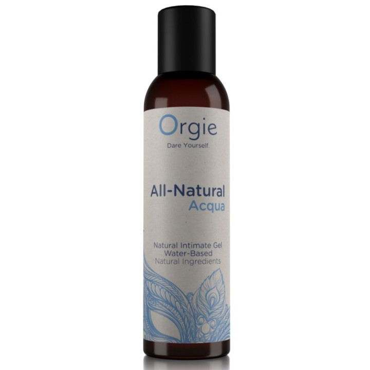 Orgie - All-Natural Acqua Gel Íntimo Base Agua 150 ml