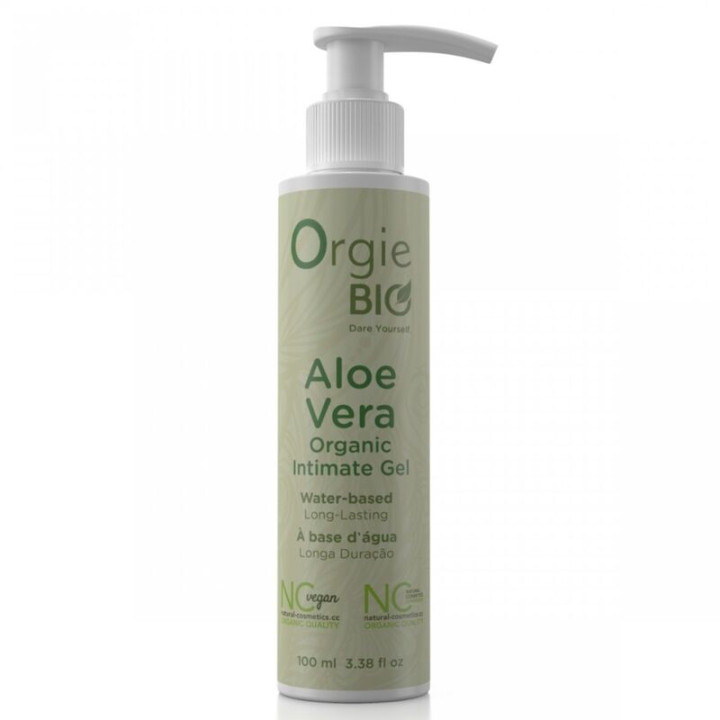 Orgie - Bio Aloe Vera Gel Íntimo Orgánico Base Agua 100 ml