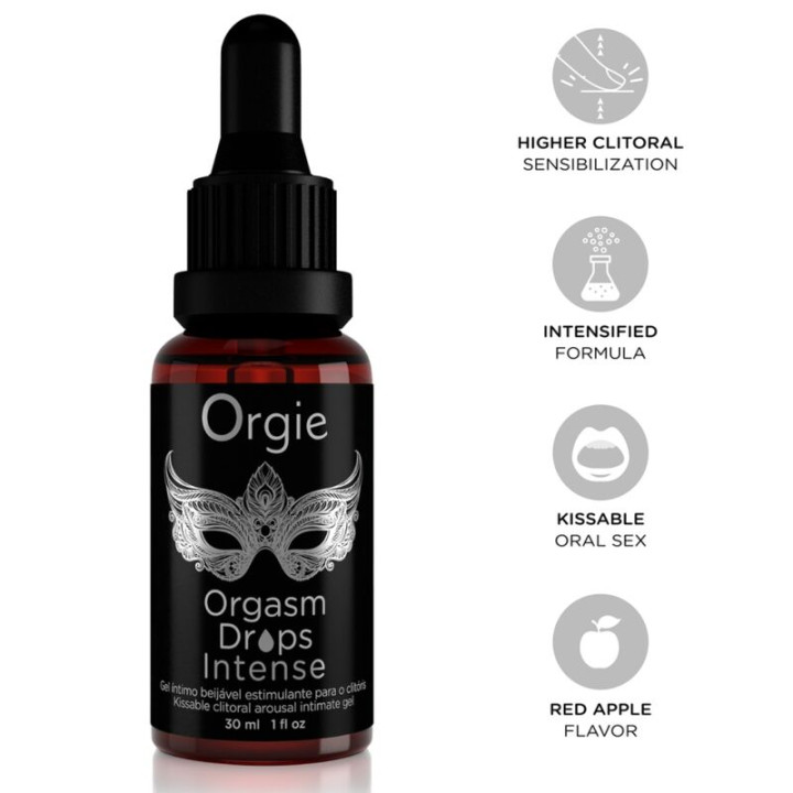 Orgie - Orgasm Drops Intense Gotas Estimulantes Para Clítoris 30 ml