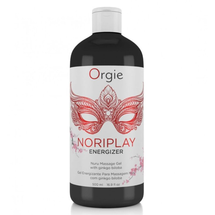 Orgie - Noriplay Energizer Gel Nuru Estimulante Para Masaje Cuerpo a Cuerpo 500 ml