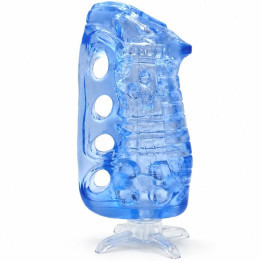 Fleshlight – Fleshskins Grip Blue Ice Masturbador Manual Azul