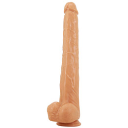 Pretty Love - Viggo Dildo Realista Tacto Suave Con Piel Deslizante 36,5 cm Natural