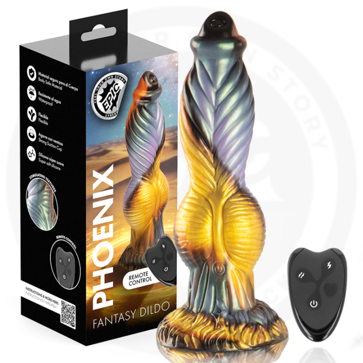 Epic - Phoenix Dildo el Resurgir Del Placer Recargable Control Remoto