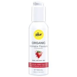 Pjur - Organic Intimate Flavours Gel Íntimo Oral Sabor Fresa 100 ml