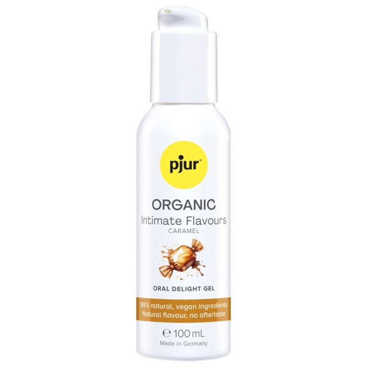 Pjur - Organic Intimate Flavours Caramel Gel Íntimo Oral Sabor Caramelo 100 ml