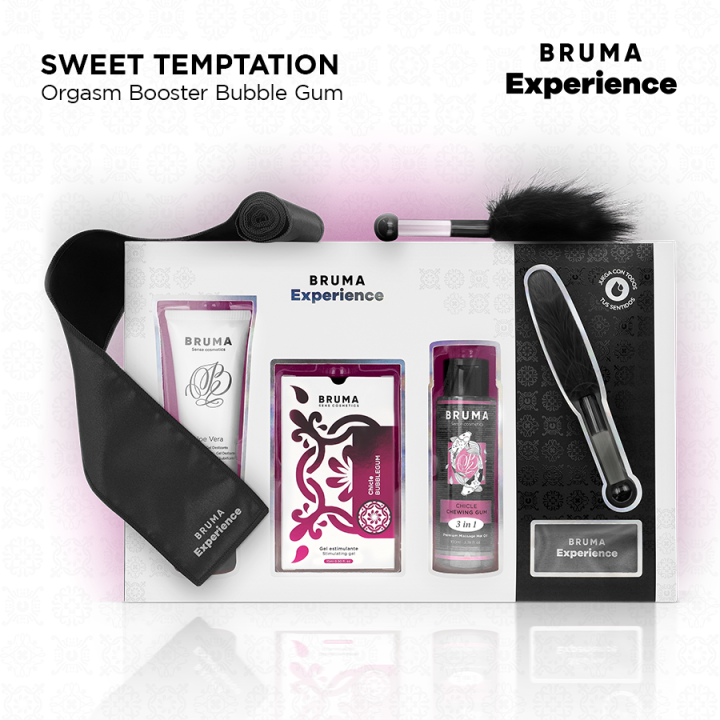 Bruma Xperience - Sweet Gum Temptation Kit With Orgasm Enhancer