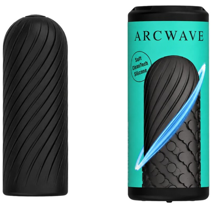 Arcwave - Ghost Masturbador Reversible de Silicona Negro