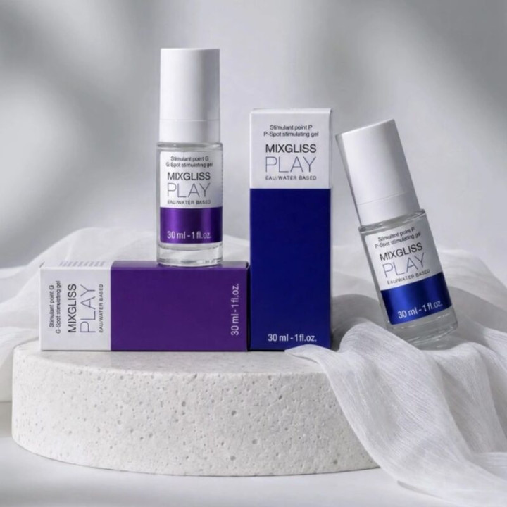 Mixgliss - Play Gel Estimulante Del Punto g Con Efecto Frío-Calor Sin Perfume 30 ml