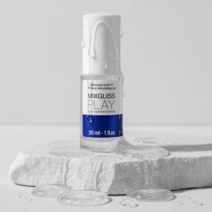 Mixgliss - Play Gel Estimulante Del Punto p Con Efecto Frío-Calor Sin Perfume 30 ml