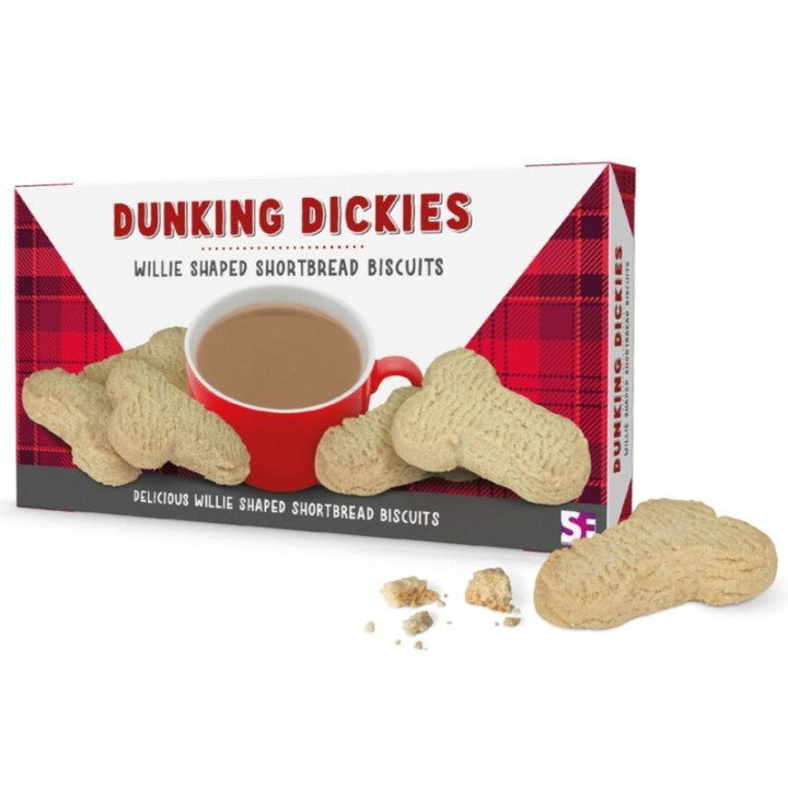 Spencer & Fleetwood - Dunking Dickies Galletas de Mantequilla Con Forma de Pene 130 g