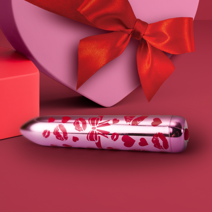 Rocks-Off - Gifting Love Mini Vibrador Bala Recargable Con 16 Funciones Rosa