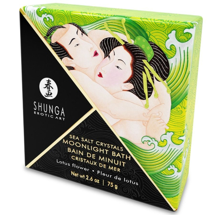 Shunga - Banho ou Sais Com Sabor de Lótus 75 gr
