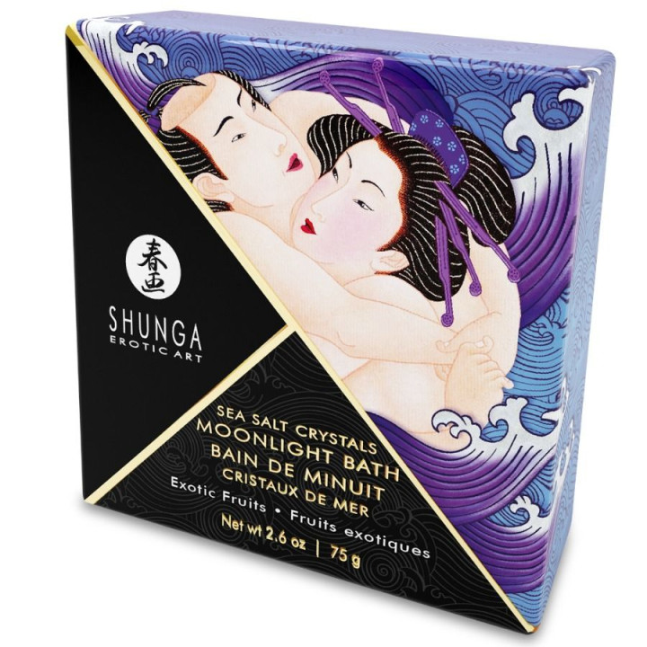 Shunga - Badesalz Mit Exotischem Lila-Geschmack 75 gr