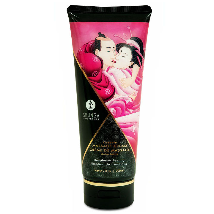 Shunga - Malinowy Krem do Masazu 200 ml