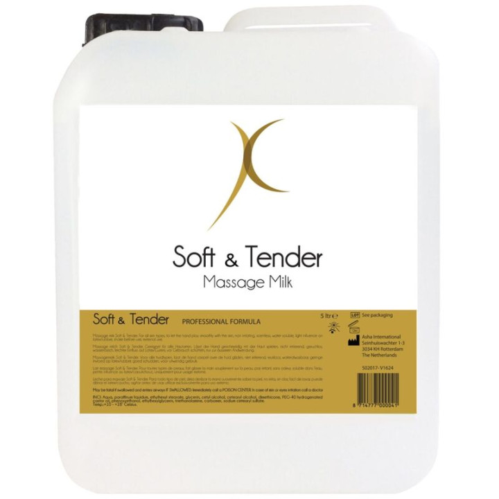 Soft And Tender - Crema Bodymilk de Masaje 5000 ml