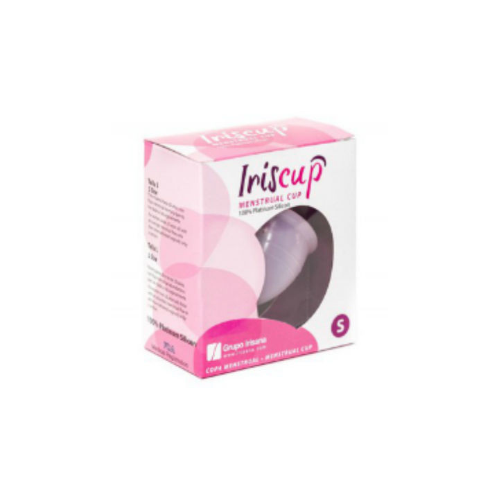 Iriscup - Kleiner Rosa Monatsbecher a + Kostenloser Sterilisatorbeutel