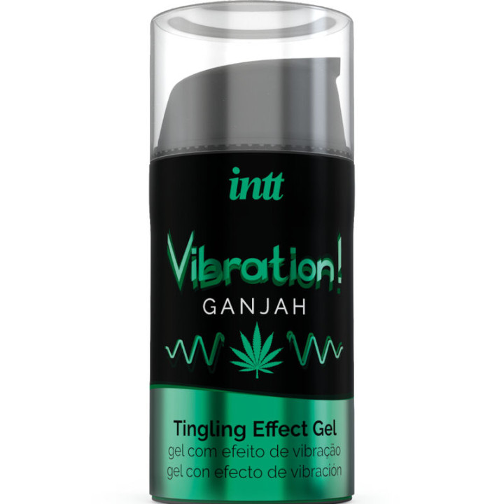 Intt - Powerful Intimate Stimulant Liquid Vibrating Gel Cannabis 15ml