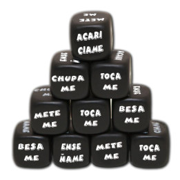 Diablo Picante - Black Action Dice