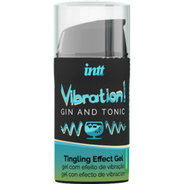 Intt - Potente Gel Liquido Vibratore Stimolante Intimo Gin & Tonico 15ml