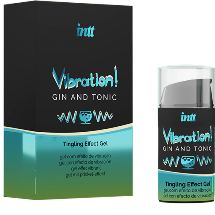 Intt - Poderoso Estimulante Íntimo Líquido Vibrador Gel Gin & Tônico 15ml