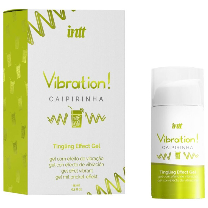 Intt - Powerful Intimate Stimulant Caipirinha Liquid Vibrator Gel 15 ml