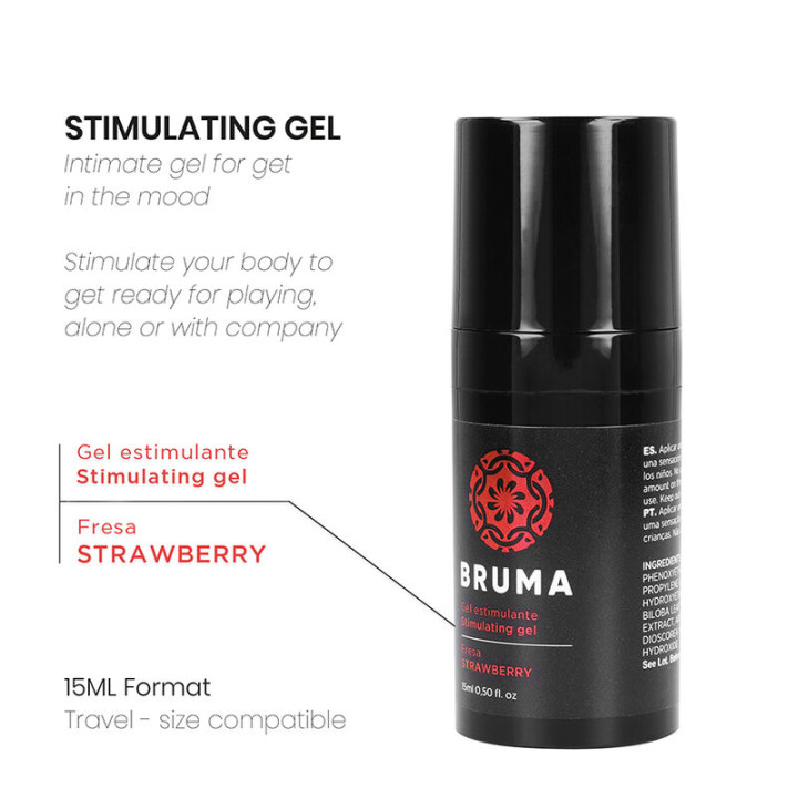 Bruma - Bálsamo Intensificador Sabor Morango 15 ml