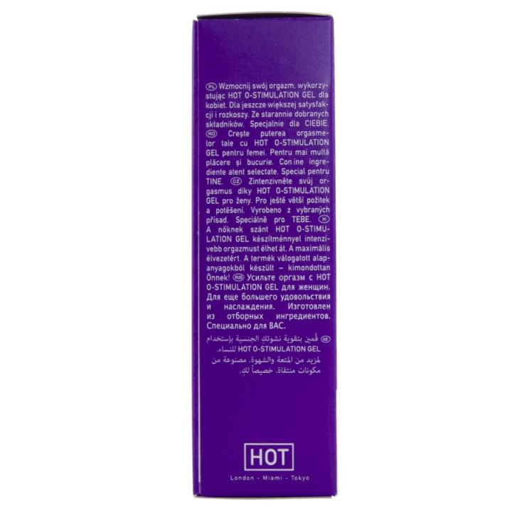 Hot - Żel o-Stymulacyjny Dla Kobiet 15 ml