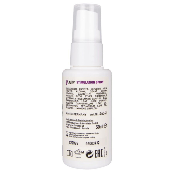 Hot - v-Activ Stimulation Spray For Woman 50 ml
