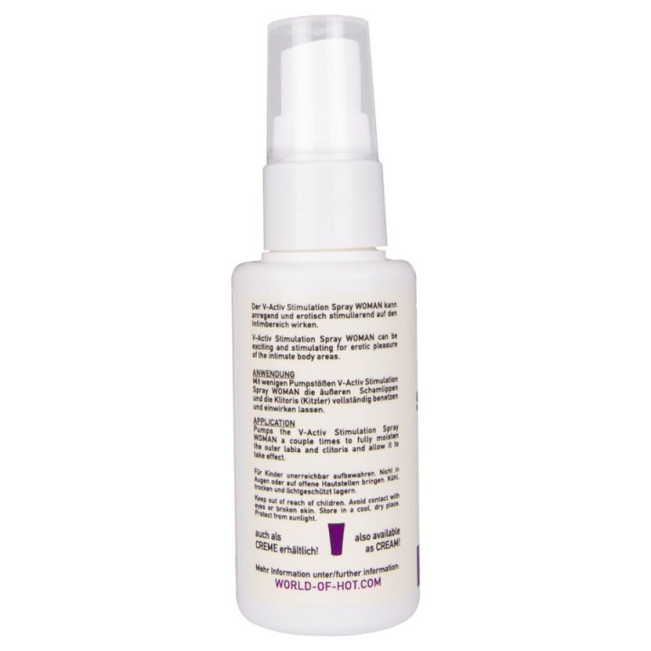 Hot - v-Activ Stimulation Spray For Woman 50 ml