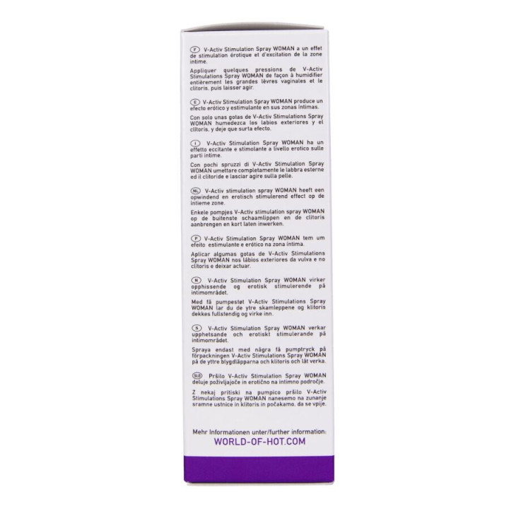 Hot - v-Activ Stimulation Spray For Woman 50 ml