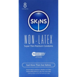 Skins - Prezerwatywy Bez Lateksu Opakowanie 8 Sztuk
