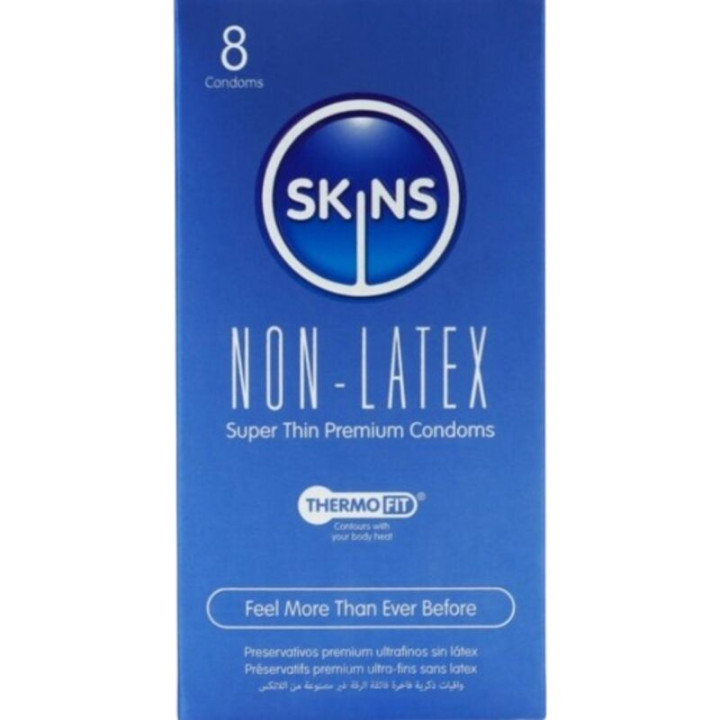 Skins – Latexfreie Kondoms, 8er-Packung