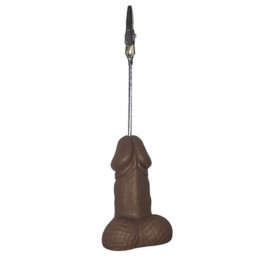 Diablo Picante - Penis Notes Clip Dunkler Ton