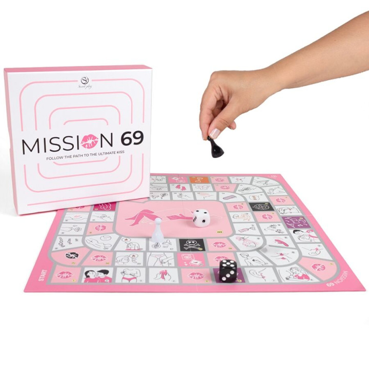 Secret Play - Gioco da Tavolo Per Coppie "Mission 69"