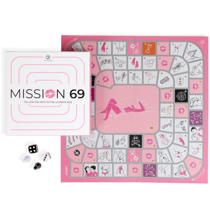 Secret Play - Gioco da Tavolo Per Coppie "Mission 69"
