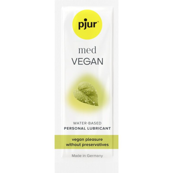 Pjur - Med Vegan Glide Water Based Lubricant 2 ml
