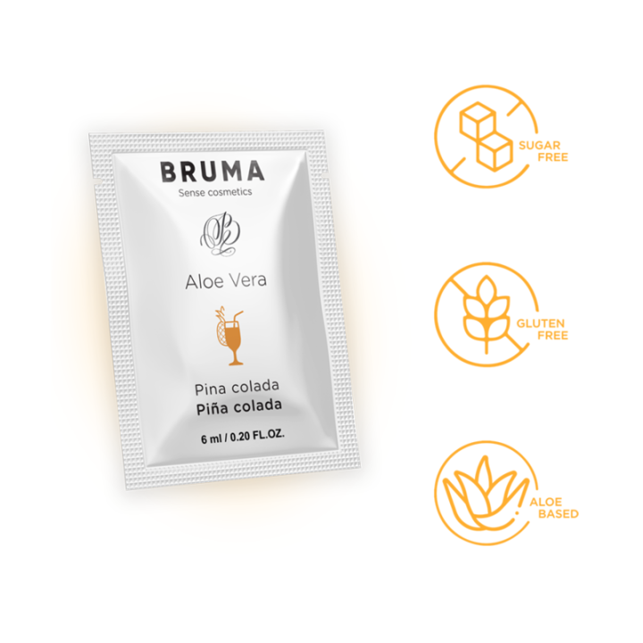 Bruma - Gel Glissant à l''Aloe Vera Saveur Pina Colada 6 ml