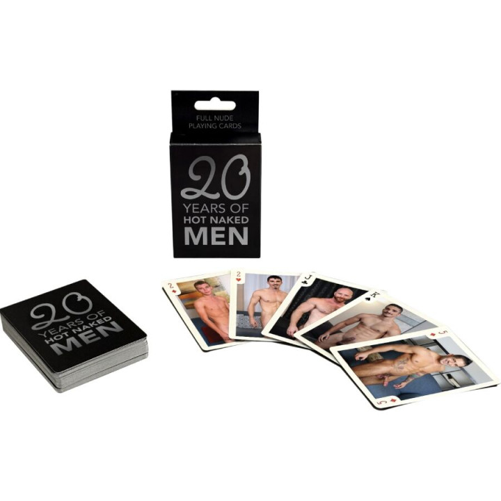 Kheper Games - Full Nude Men Playing Cards
