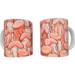 Diablo Picante - Caneca Pênis Color 370 ml