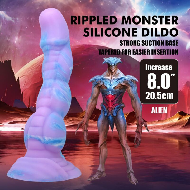 Power Monsters - Alien Dildo 20,5 cm ø 4,8 cm