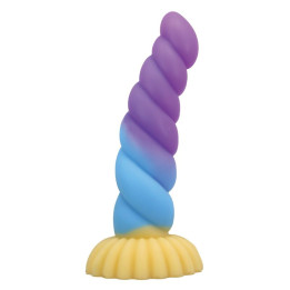 Power Monsters - Unicorn Dildo Tricolor 22 cm ø 5 cm
