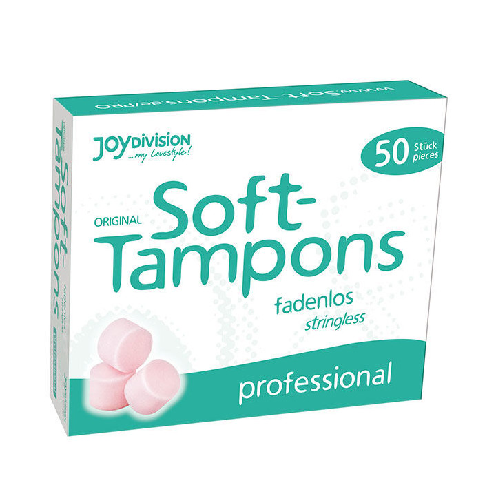 Joydivision Soft-Tampons - Oryginalne Tampony Miekkie Profesjonalne