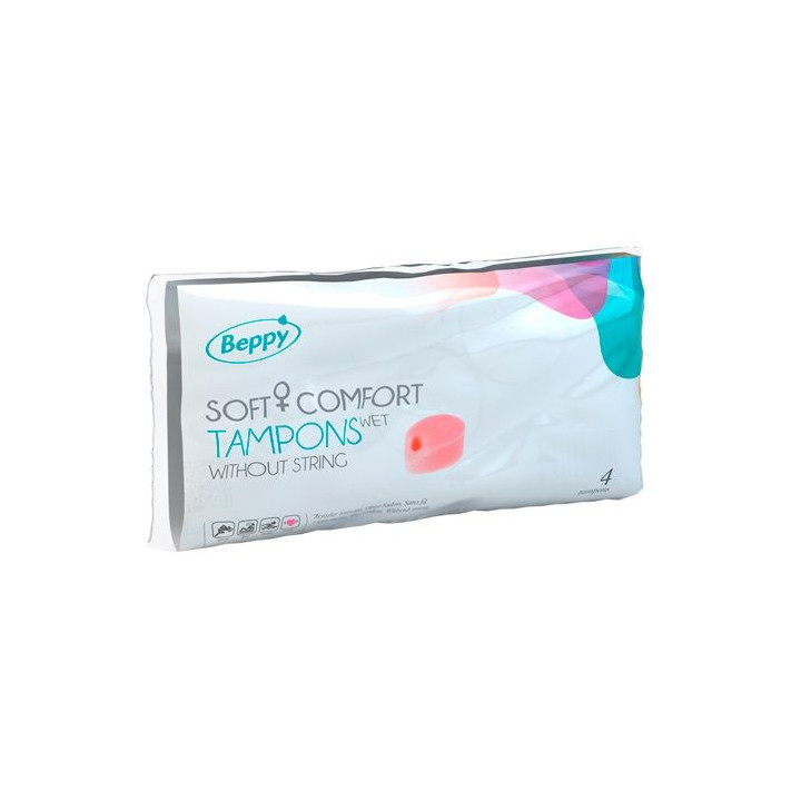 Beppy - Soft Comfort Tampons Molham 4 Unidades
