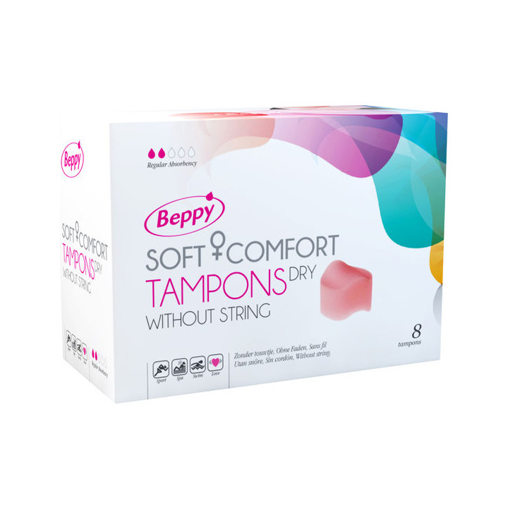 Beppy - Soft-Comfort Tampons Trocken 8 Einheiten
