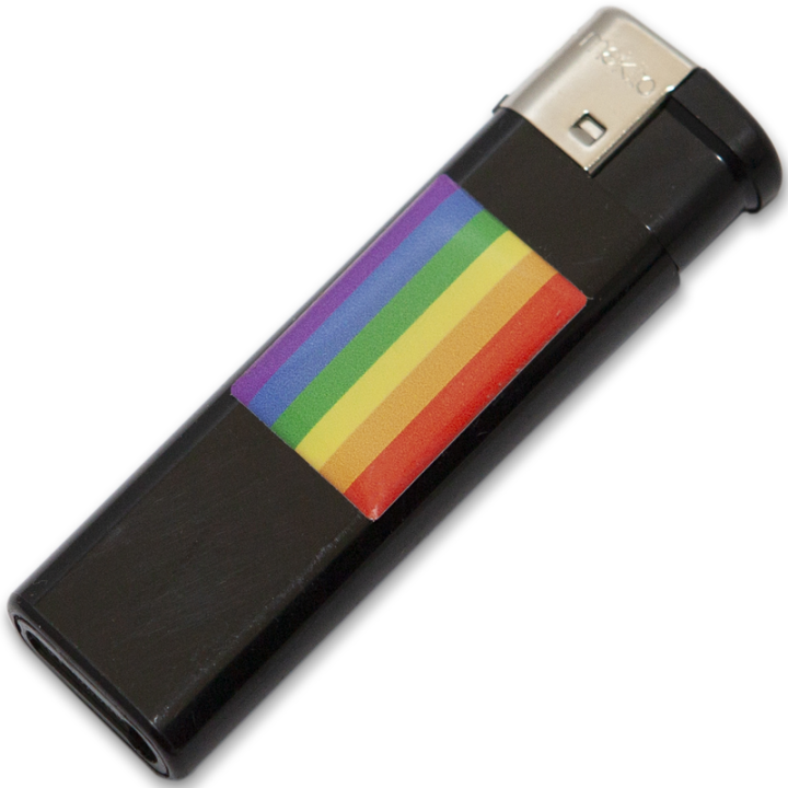 Pride - Lsniejsza Czarna z Flaga Lgbt
