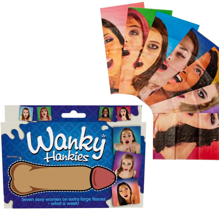 Spencer & Fleetwood - Wanky Hankies 7 Extra Große Damentaschentücher