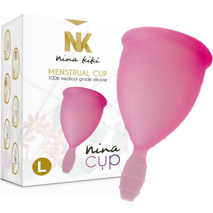 Nina Kikí - Coppa Mestruale Rosa - Taglia l